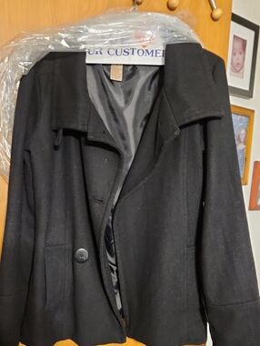 Paris Blues Black Single-Breasted Blazer Jacket